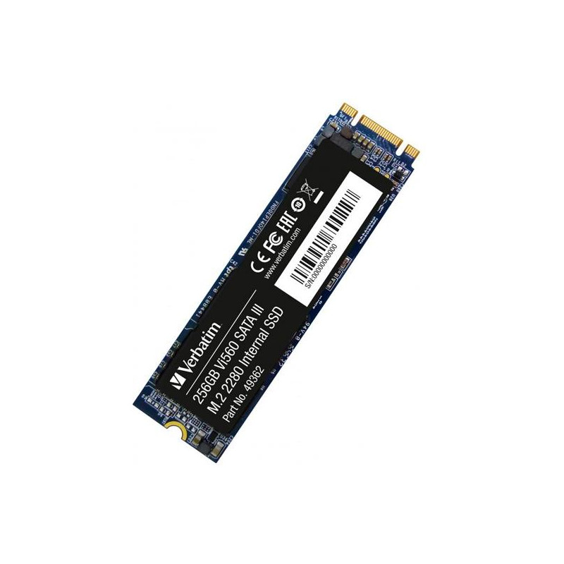 49362 VERBATIM DISCO VI560 S3 M.2 SSD 256GB INTERNO SATA III