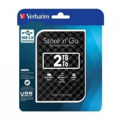 53195 VERBATIM DISCO DURO PORTÁTIL STORE 'N' GO 2TB HDD 2.5" GEN 2