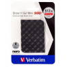 53236 VERBATIM DISCO DURO EXTERNO SSD STORE 'N' GO MINI 512GB USB 3.2 NEGRO