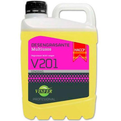 L331G15001 VINFER LIMPIADOR V201 DESENGRASANTE MULTIUSOS AMARILLO -GARRAFA 5L-