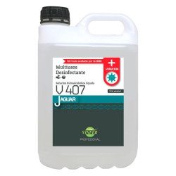 L361G05089 VINFER DESINFECTANTE MULTIUSO HIDROALCOHÓLICO AUTORIZADO JAGUAR V407 GARRAFA 5L