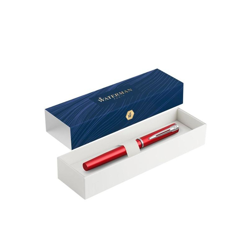 2068194 WATERMAN PLUMA ESTILOGRÁFICA ALLURE ESTUCHE DE REGALO LACADO ROJO