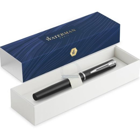 2068196 WATERMAN PLUMA ESTILOGRÁFICA ALLURE ESTUCHE DE REGALO LACADO NEGRO