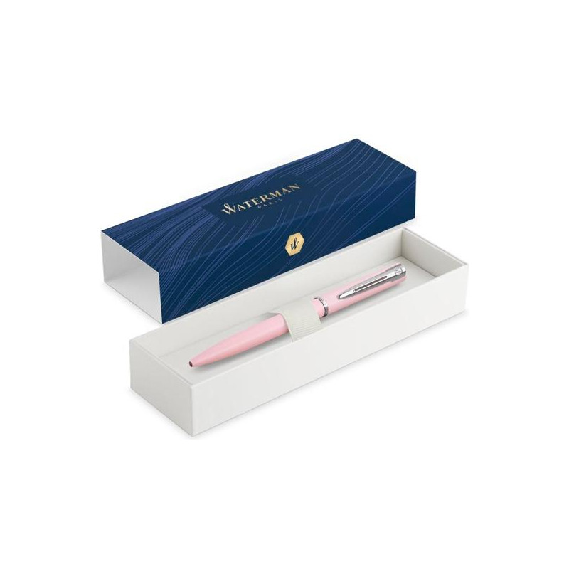 2105227 WATERMAN BOLÍGRAFO ALLURE PASTEL PUNTA MEDIA ESTUCHE DE REGALO LACADO ROSA