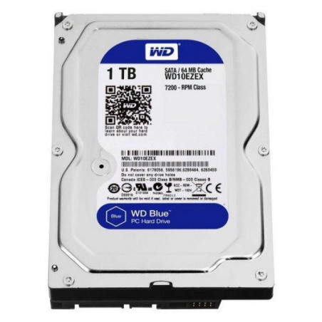 WD10EZEX WESTERN DIGITAL DISCO DURO INTERNO 1TB HDD 3