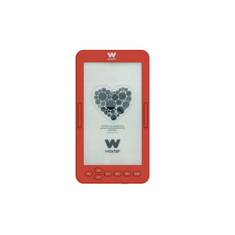 EB26-071 WOXTER LIBRO ELECTRÓNICO SCRIBA 195 S RED ROJO