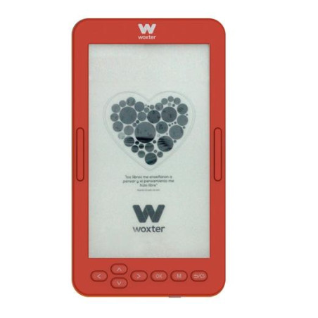 EB26-071 WOXTER LIBRO ELECTRÓNICO SCRIBA 195 S RED ROJO