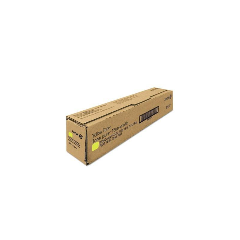 006R01514 XEROX TONER AMARILLO PARA XEROX WORKCENTRE 7525/7530/7535/7545/7556/7830/7835/7845/7855