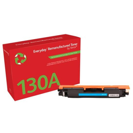 006R03243 XEROX EVERYDAY REMANUFACTURED TONER CIAN PARA HP PRO M 176 176 FN  177 177 FW  - 130A (CF351A)