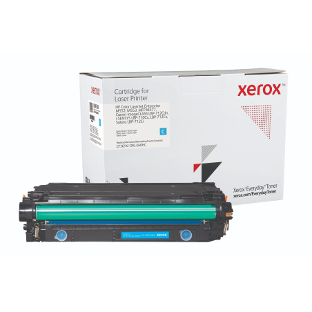 006R03680 XEROX EVERYDAY TONER CYAN PARA HP LASERJET M553 508X (CF361X)