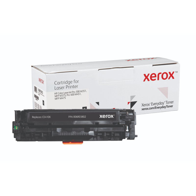 006R03802 XEROX EVERYDAY TONER NEGRO PARA HP 305X COLOR LASERJET PRO 300 M351 (CE410X)