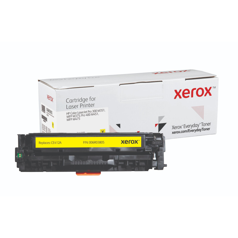 006R03805 XEROX EVERYDAY TONER AMARILLO PARA LASERJET PRO 300 400 COLOR / M 351 A / MFP /  M375NW