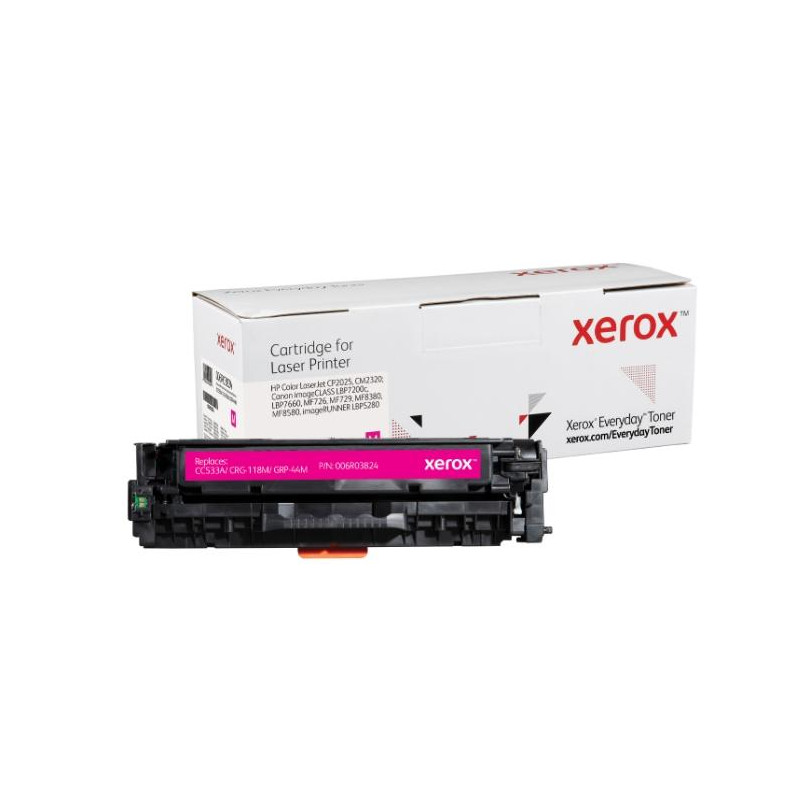 006R03824 XEROX EVERYDAY TONER MAGENTA PARA COLOR LASERJET CP2025 (CC531A - CRG118C - CPR44M)