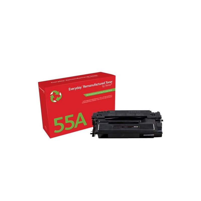 106R01621 XEROX EVERYDAY REMANUFACTURED TONER PARA HP LASERJET P3015A - 55A (CE255A)