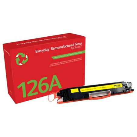 106R02259 XEROX EVERYDAY REMANUFACTURED TONER AMARILLO PARA HP LASERJET 1025 (CE312A)