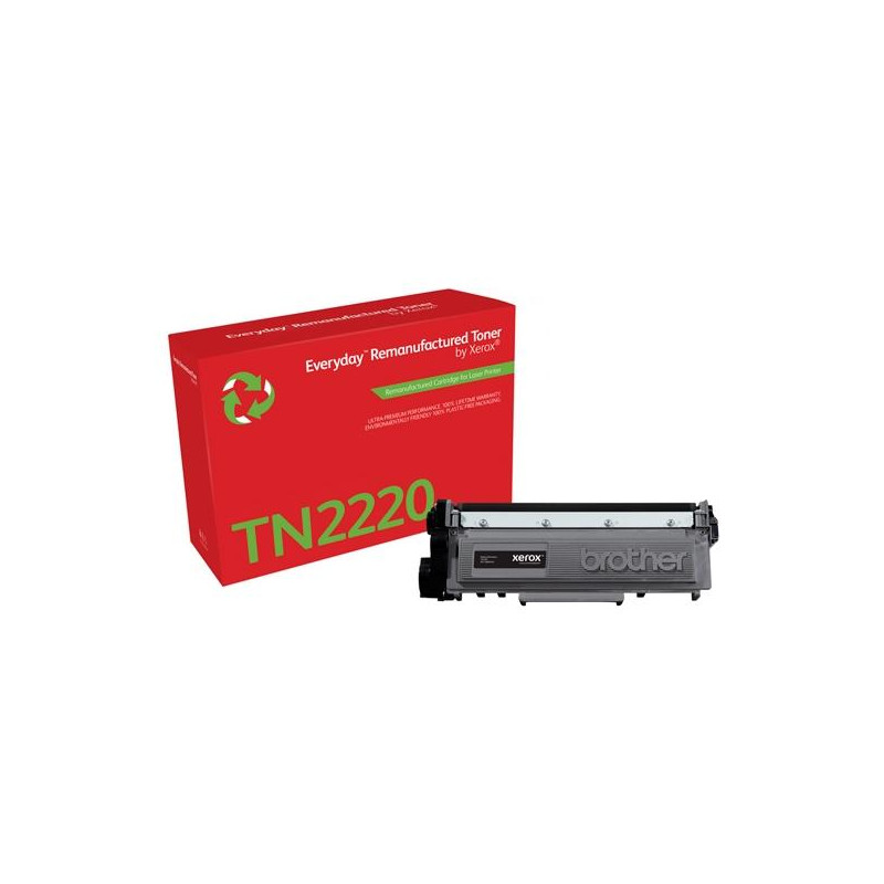 106R02634 XEROX EVERYDAY REMANUFACTURED TONER NEGRO PARA BROTHER HL2240 (TN2220)