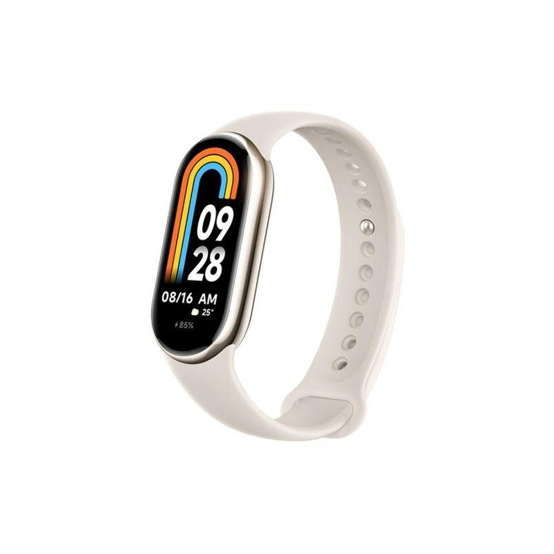 BHR7166GL XIAOMI PULSERA DE ACTIVIDAD SMARTFIT MI BAND 8 GOLD CHAMPANGE