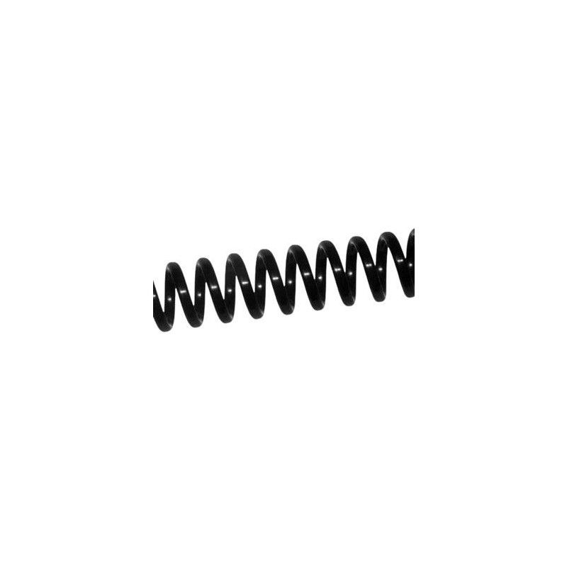 3034P4N12 YOSAN ESPIRAL PLÁSTICO PASO 4:1 56 12MM NEGRO PACK 100 UD