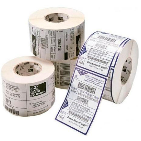 3006322 ZEBRA ETIQUETAS DE TRANSFERENCIA TÉRMICA Z-SELECT 2000T PRECORTADAS 102X152MM PACK 12 UD