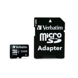 44083 VERBATIM TARJETA MICRO SDHC 32GB CLASE 10 C/ADAPTADOR