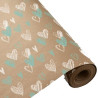 3150294U WONDER WRAPPER BOBINA PAPEL DE REGALO 62CM X 70M CORAZONES