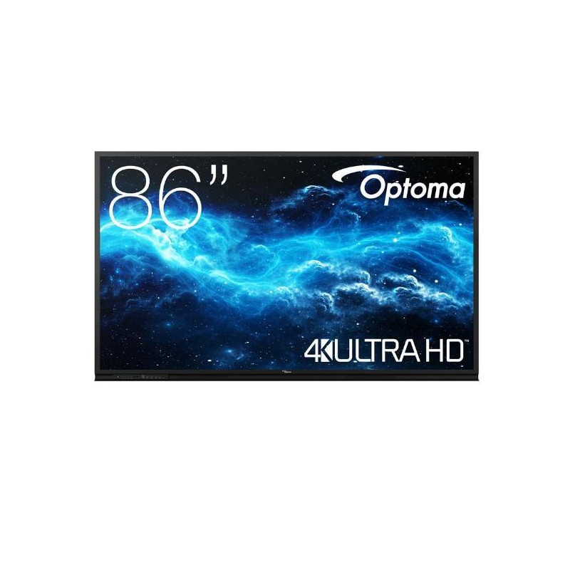 H1F0H05BW101 OPTOMA PANTALLA PLANA INTERACTIVA CREATIVE TOUCH SERIE 3 86" 4K UHD