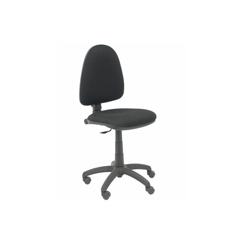 03CPBALI840 PIQUERAS Y CRESPO SILLA BETETA CP REGULABLE EN ALTURA ASIENTO/RESPALDO TEJIDO BALI NEGRO