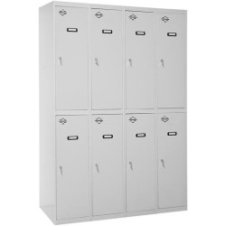 8435104935118 SIMONRACK TAQUILLA METÁLICA SIMONLOCKER PROF. MON. TANDEM 4/8 300 (1200) 180X120X50CM GRIS