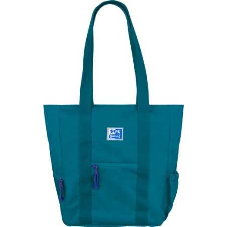 400174106 OXFORD TOTE BAG B-TRENDY OXFBAG RPET AQUA