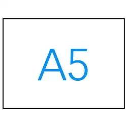 01243 APLI ETIQUETAS ADHESIVAS 210X148MM A5 INKJET/LÁSER C/RECTOS 1 X 200H BLANCO