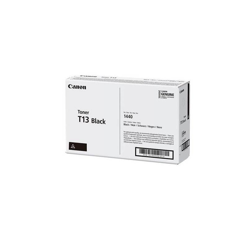 5640C006 CANON TONER NEGRO I-SENSYS X 1400/1440P/1440PR/1440/1440I/1440IF - IMAGECLASS X MF 1440 - T13