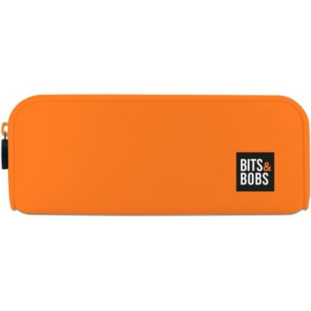 37547252 GRAFOPLÁS PORTATODO DE SILICONA BITS&BOBS NARANJA FLÚOR