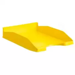 742 AM ARCHIVO 2000 BANDEJA ARCHIVO 2000 APILABLE EN 3 POSICIONES FONDO LISO FORMATO DIN A4 Y FOLIO 345X255X60 MM AMARILLA