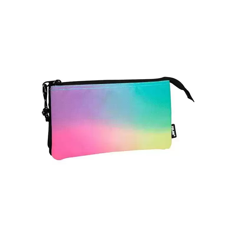 081133SNK1 MILAN PORTATODO 5 COMPARTIMENTOS SUNSET NEGRO