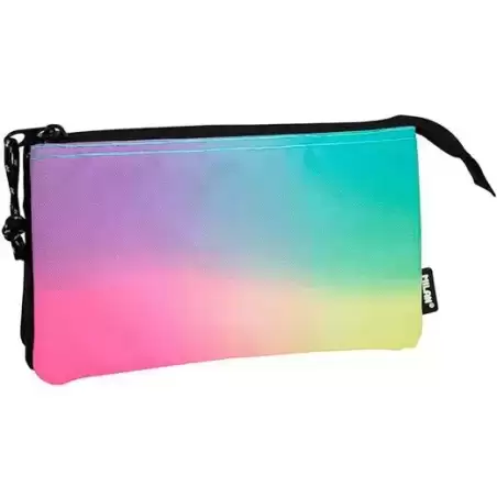 081133SNK1 MILAN PORTATODO 5 COMPARTIMENTOS SUNSET NEGRO