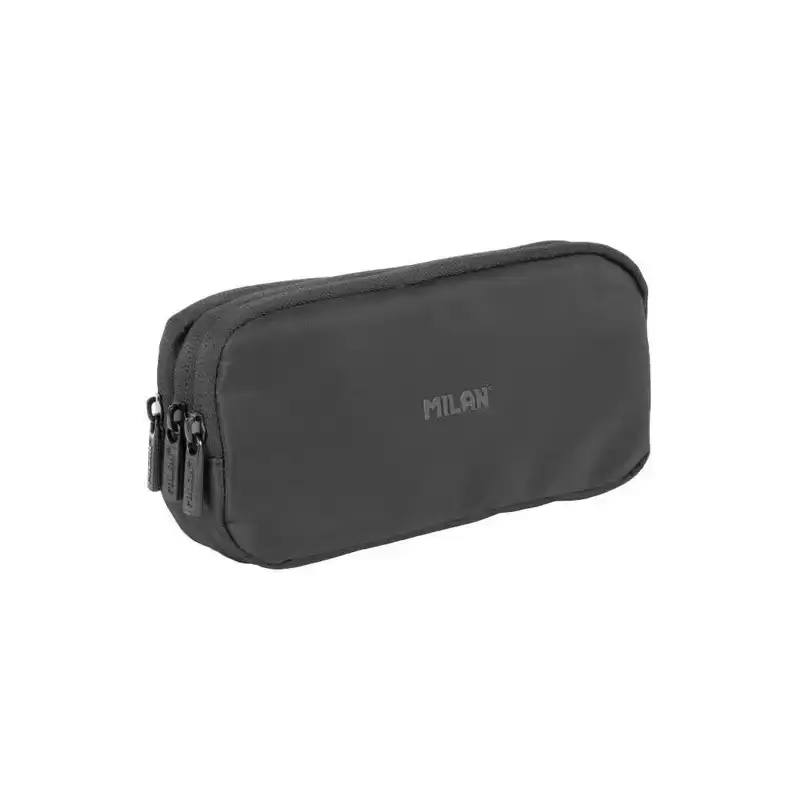 081135DW MILAN PORTATODO 3 CREMALLERAS SERIE SHADOW NEGRO