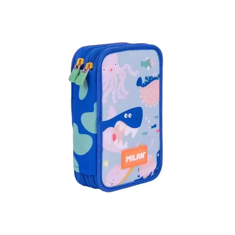 081264BD MILAN PLUMIER 2 PISOS CON CONTENIDO SERIE ESPECIAL BLUE ODYSSEY