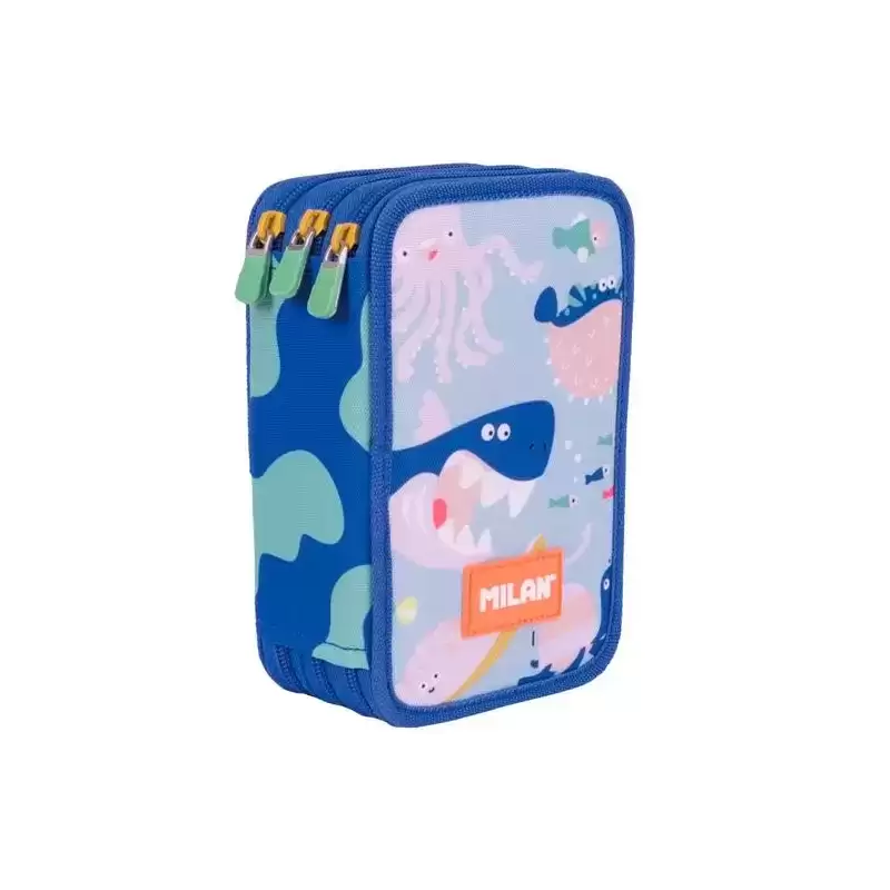 081364BD MILAN PLUMIER 3 PISOS CON CONTENIDO SERIE ESPECIAL BLUE ODYSSEY