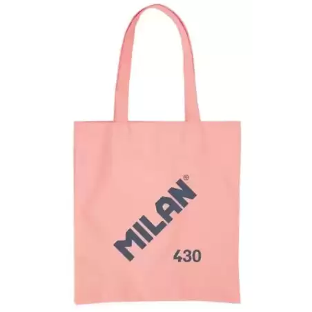 62101SNCP MILAN BOLSA DE MANO TOTE BAG SINCE 1918 ROSA