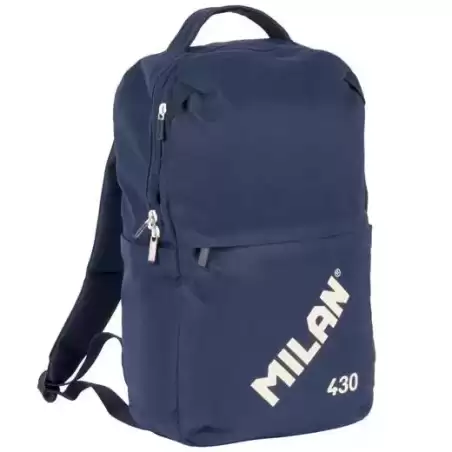 624201SNCB MILAN MOCHILA URBANA COMPACTA CON CIERRE DE SEGURIDAD 15L COLECCIÓN 430 SINCE 1918 AZUL