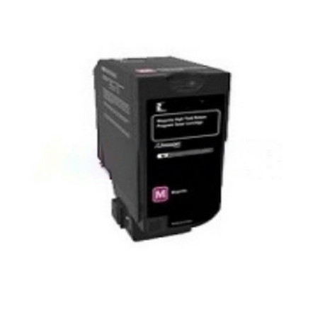 Cartucho de toner compatible Lexmark CS720 CS725 CX720 CX725 magenta genérico a Lexmark 74C2SM