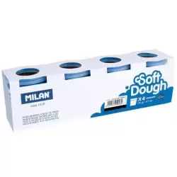 9135118004 MILAN PASTA BLANDA SOFT DOUGH BOTE 116GR NEGRO CAJA 4 UD