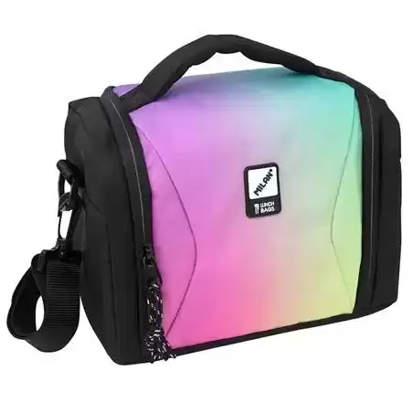 08808SNK1 MILAN BOLSA ISOTÉRMICA PORTA ALIMENTOS GRAN CAPACIDAD 5L SUNSET NEGRO