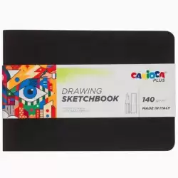 45222 CARIOCA PLUS BLOC DE PAPEL PARA DIBUJO SKETCHBOOK ENCUADERNADO A5 20H