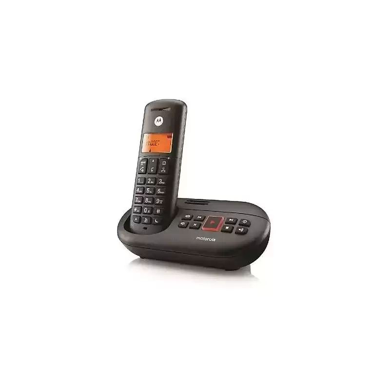 F52000K51O2AES MOTOROLA TELEFONO INALAMBRICO E211 NEGRO DECT DIGITAL CON CONTESTADOR