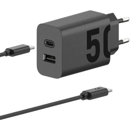 SJMC502 MOTOROLA CARGADOR PARED CON CABLE USB-C TURBO POWER 50W