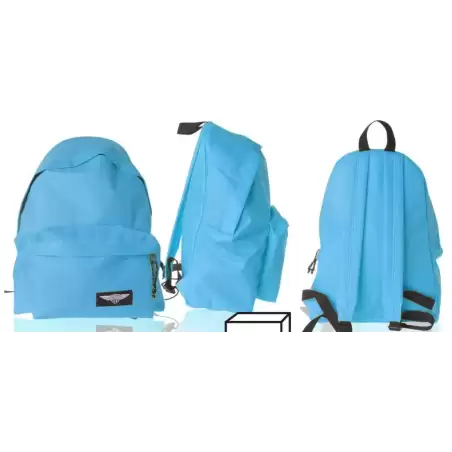 MO006 MP MOCHILA ECO GRANDE CREMALLERA AZUL