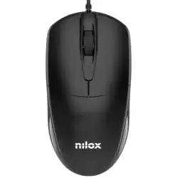MOUSB1012 NILOX RATÓN CABLE USB 1200DPI NEGRO