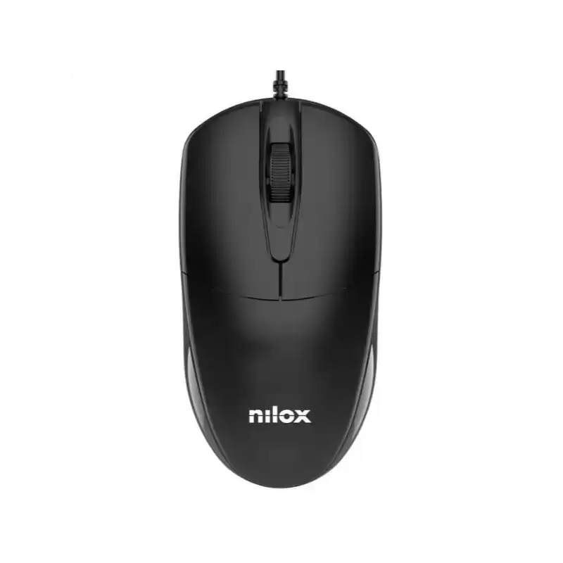 MOUSB1012 NILOX RATÓN CABLE USB 1200DPI NEGRO
