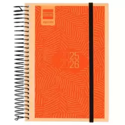 634620126 FINOCAM AGENDA PARA ESTUDIANTES ESPIRAL E8 - 120X171MM 1DP PERSONALIZABLE 2025-2026